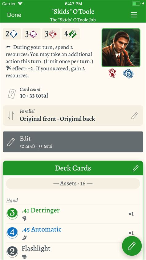 arkham cards app